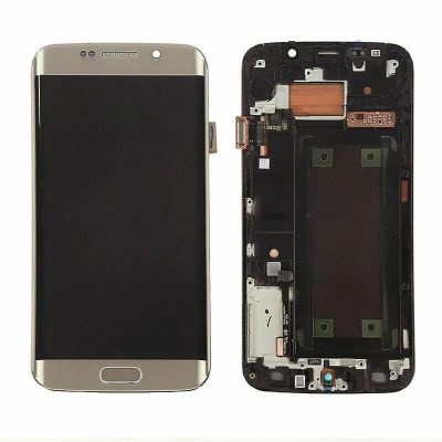 Лот: 25431582. Фото: 1. Дисплей samsung galaxy s6 edge... Дисплеи, дисплейные модули, тачскрины