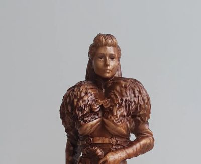 Лот: 19935083. Фото: 1. Статуэтка Скади. Скандинавская... Фигурки, статуэтки