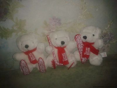 Лот: 3633514. Фото: 1. Мишка - лыжник Coca-Cola 2013. Остальная сувенирная продукция