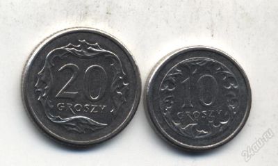 Лот: 1230675. Фото: 1. Польша "20 грошей 2008 года" -... Европа