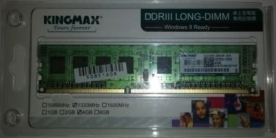 Лот: 3686341. Фото: 1. Оперативная память Kingmax 4Gb... Оперативная память