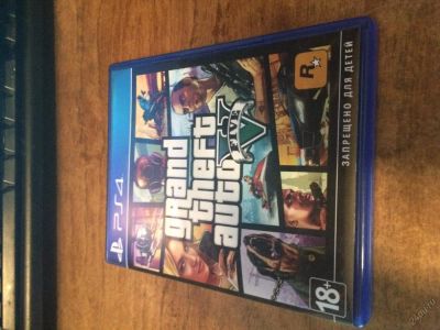 Лот: 6319532. Фото: 1. Диск GTA 5 V для sony playstation... Игры для консолей