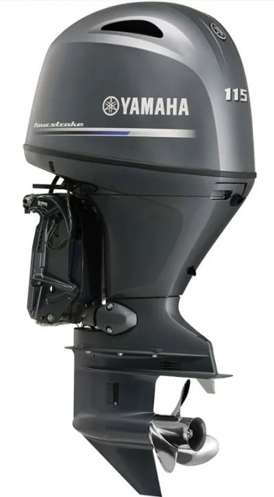 Лот: 25209284. Фото: 1. 4х-тактный лодочный мотор YAMAHA... Лодочные моторы