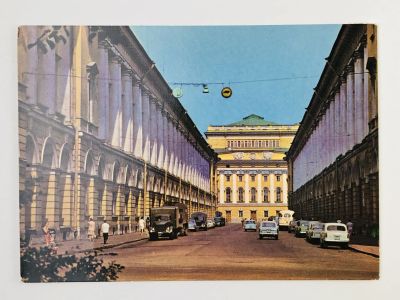 Лот: 23297238. Фото: 1. Ленинград. Улица Зодчего Росси... Открытки, конверты
