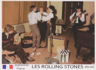 Лот: 10614362. Фото: 1. Rolling Stones коллекционная карточка... Наклейки, фантики, вкладыши