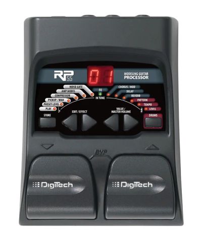 Лот: 9603572. Фото: 1. Процессор DigiTech rp55. На гарантии. Гитарные эффекты и комбоусилители