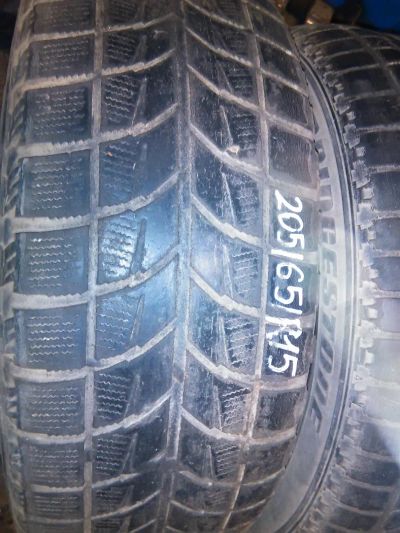Лот: 11179527. Фото: 1. 205/65 R15 Bridgestone WS-60 одно. Шины
