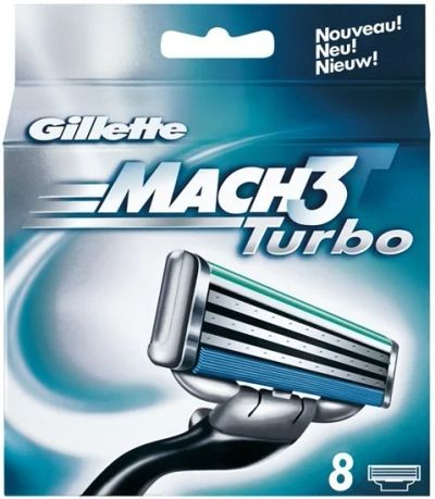 Лот: 5606296. Фото: 1. Cменная кассета "Gillette Mach... Средства личной гигиены 