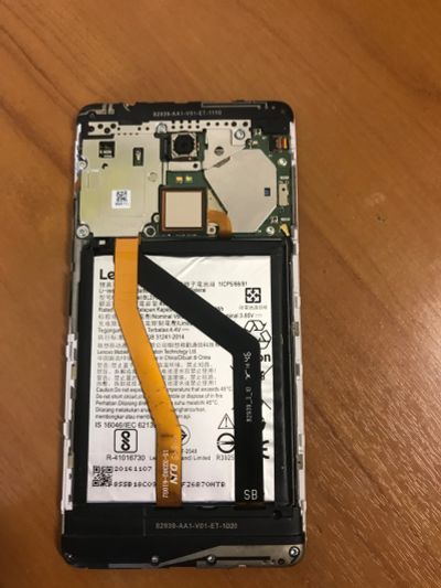 Лот: 16063919. Фото: 1. Плата основная Lenovo k6 note. Микросхемы и платы