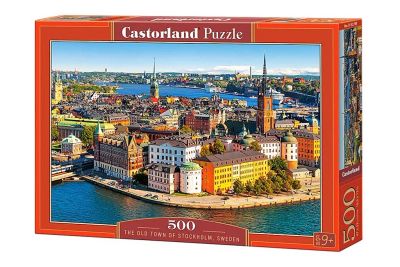 Лот: 12713980. Фото: 1. Пазлы 500 Стокгольм. Швеция, Castorland... Пазлы