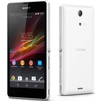 Лот: 4084451. Фото: 1. Sony Xperia ZR белый (черный). Смартфоны