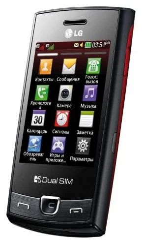 Лот: 3414269. Фото: 1. Мобильный телефон LG p520 dual... Кнопочные мобильные телефоны