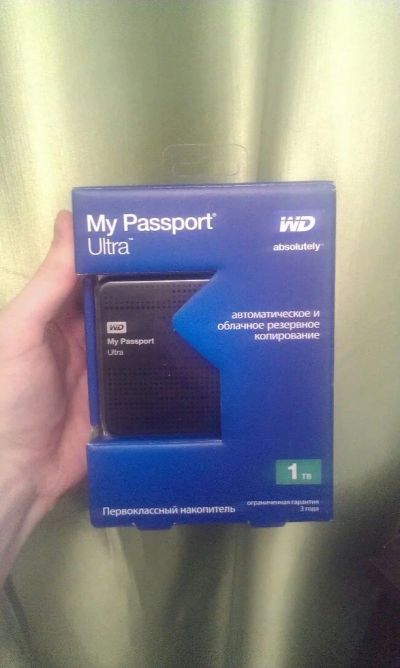 Лот: 5173693. Фото: 1. Новый Жесткий диск WD My Passport... Другое (носители информации)