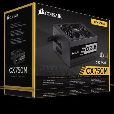 Лот: 12242688. Фото: 1. Модульный блок питания Corsair... Корпуса, блоки питания