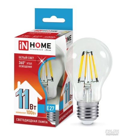 Лот: 18563658. Фото: 1. Лампа светодиодная LED-A60-deco... Лампочки