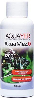 Лот: 15031335. Фото: 1. AQUAyer Аквамед 60мл. Другое (аквариумистика)