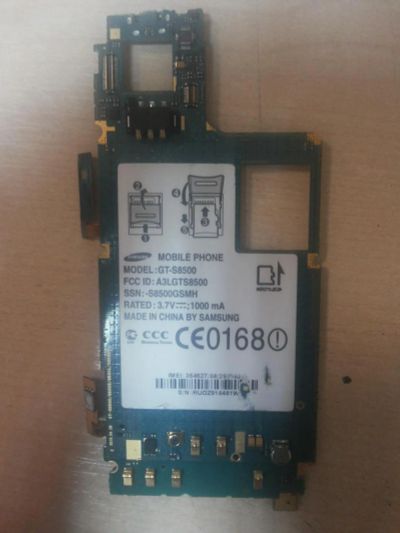 Лот: 8221430. Фото: 1. A25 Samsung gt-s8500 Плата с кнопками. Микросхемы и платы