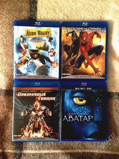 Лот: 2823243. Фото: 1. 4 Blu-ray фильмов одним лотом. Видеозаписи, фильмы