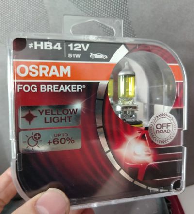 Лот: 25850568. Фото: 1. Лампы OSRAM HB4 / 12V / 51W. Оптика и освещение