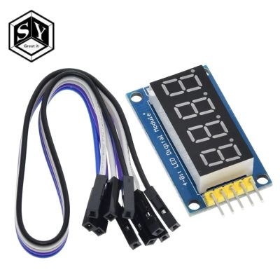 Лот: 18409966. Фото: 1. 4-bit led digital tube module... Микроконтроллеры