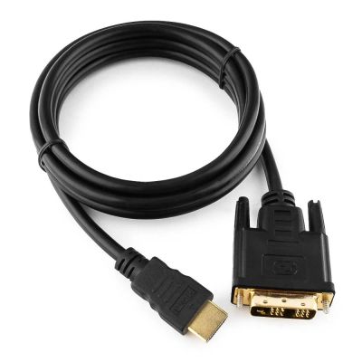 Лот: 24949187. Фото: 1. Кабель HDMI(m) - DVI(m) 1.8м Cablexpert... Шлейфы, кабели, переходники