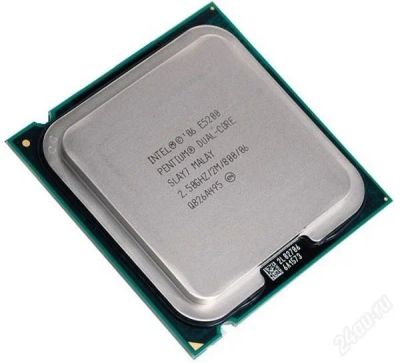 Лот: 1613373. Фото: 1. Intel Pentium Dual-Core E5200. Процессоры