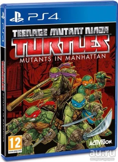Лот: 6663682. Фото: 1. Teenage Mutant Ninja Turtles... Игры для консолей
