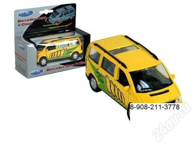Лот: 350843. Фото: 1. моделька Mercedes V-CLASS. Автомоделизм