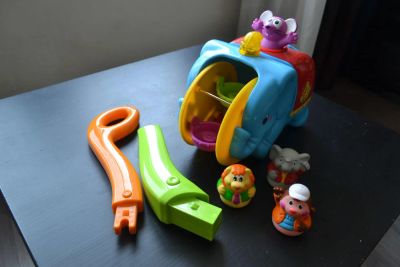 Лот: 8091260. Фото: 1. Каталка с ручкой Kiddieland Цирковой... Развивающие