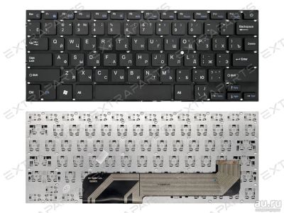 Лот: 15963677. Фото: 1. Клавиатура DEXP Navis PX100 черная. Клавиатуры для ноутбуков