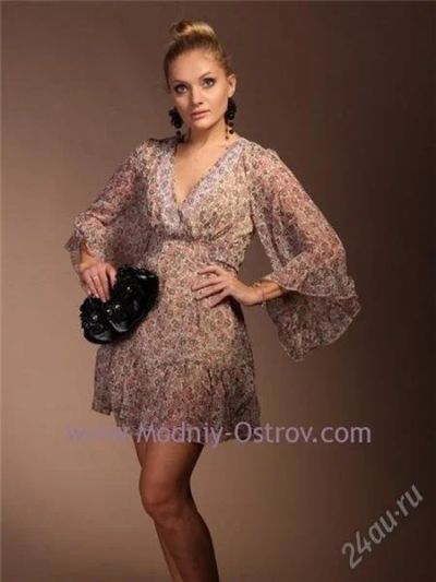 Лот: 2160833. Фото: 1. Платье шифон. Платья