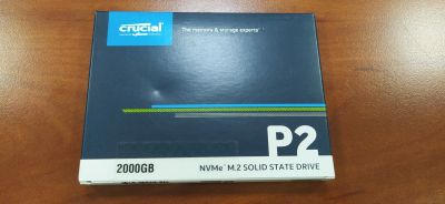 Лот: 18126610. Фото: 1. SSD накопитель Crucial P2 CT2000P2SSD8... SSD-накопители