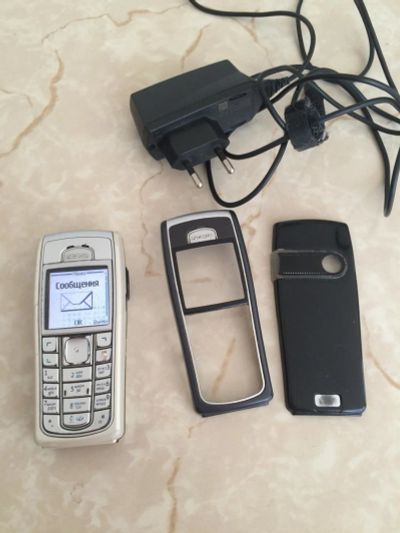 Лот: 9441347. Фото: 1. Nokia 6230 белый. Кнопочные мобильные телефоны