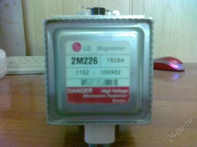 Лот: 1408093. Фото: 1. Lg- Magnetron 2m226 15CDH. Запчасти для остальной бытовой техники