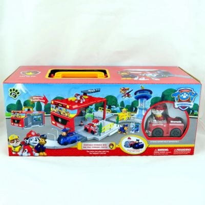 Лот: 8894633. Фото: 1. Гараж Щенячий Патруль красный. Игровые домики, палатки