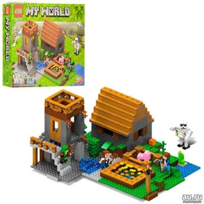 Лот: 11583853. Фото: 1. 👷 Конструктор Minecraft "Деревня... Конструкторы