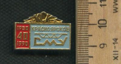 Лот: 17707923. Фото: 1. ( № 9265 ) значки Красноярск... Сувенирные