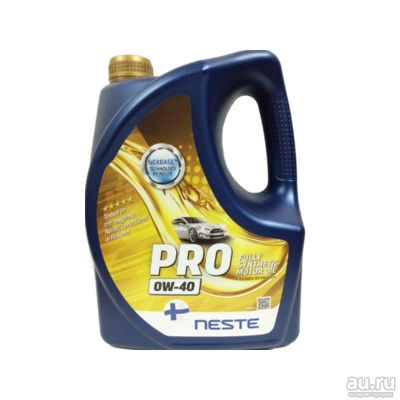 Лот: 14789233. Фото: 1. Масло моторное Neste Pro 0W-40... Масла, жидкости