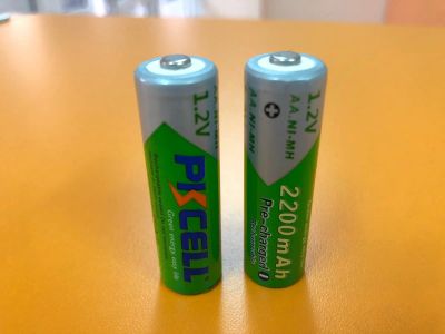 Лот: 15047786. Фото: 1. Аккумулятор AA, пальчиковый, 2200mAh... Батарейки, аккумуляторы, элементы питания