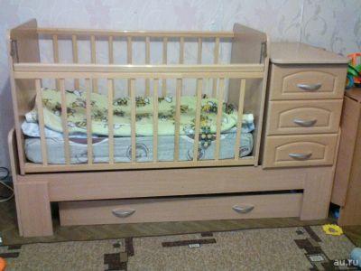 Лот: 8520982. Фото: 1. Кровать-трансформер. Детские кровати и кроватки