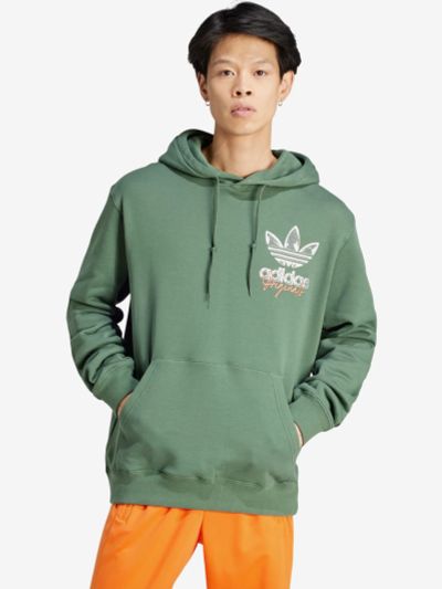 Лот: 25129194. Фото: 1. Толстовка мужская Adidas Trefoil... Легкие куртки, толстовки
