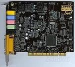 Лот: 1279296. Фото: 1. CREATIVE EMU10K1-JFF Sound Blaster... Звуковые карты
