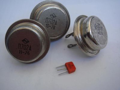 Лот: 4026702. Фото: 1. Транзисторы П702А (76г.). Транзисторы