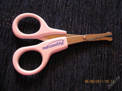 Лот: 891352. Фото: 1. Ножницы детские Курносики. Детская гигиена