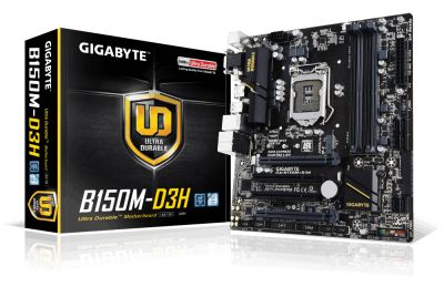 Лот: 12606825. Фото: 1. Материнская плата Gigabyte GA-B150M... Материнские платы