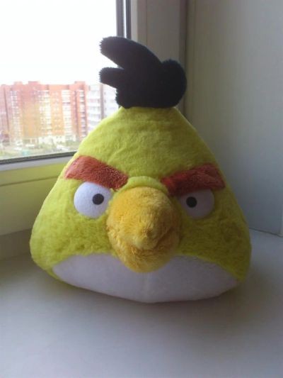 Лот: 3563685. Фото: 1. мягкая игрушка Angry Birds. Мягкие