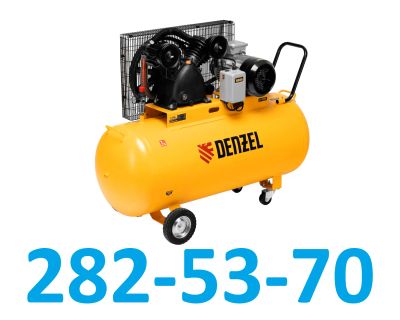 Лот: 23934837. Фото: 1. Компрессор воздушный Denzel BCV55000-T... Компрессоры автомобильные, шинные насосы