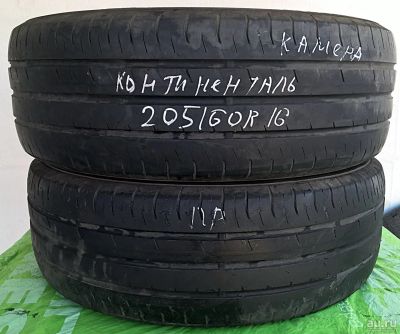 Лот: 13861323. Фото: 1. Шины 205/60 R16 205/60/16 Continental... Шины