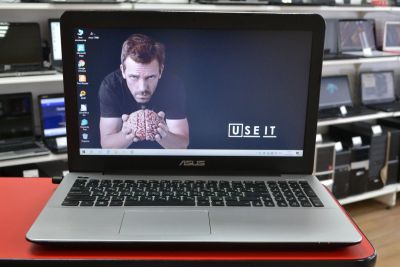 Лот: 16178425. Фото: 1. Asus X555YI (15.6"/AMD A8-7410... Ноутбуки
