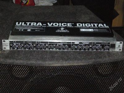 Лот: 329443. Фото: 1. BEHRINGER ULTRA VOICE VX2496 Микрофонный... Микшеры, предусилители, микрофонные эффекты